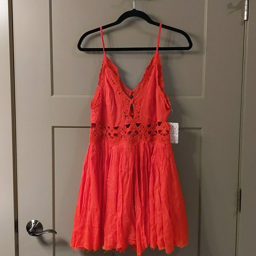 Boho Cutout Dress